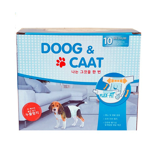 Hộp bỉm cho chó đực DOOG & CAAT size M