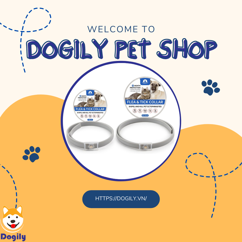 "Flea & Tick Collar" là một sản phẩm vòng cổ chống ve rận độc đáo và hiệu quả dành cho thú cưng của bạn