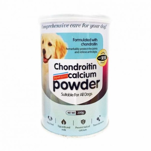 Sữa bột Chondroitin Calcium Powder bổ sung canxi, hỗ trợ xương khớp dành cho chó.