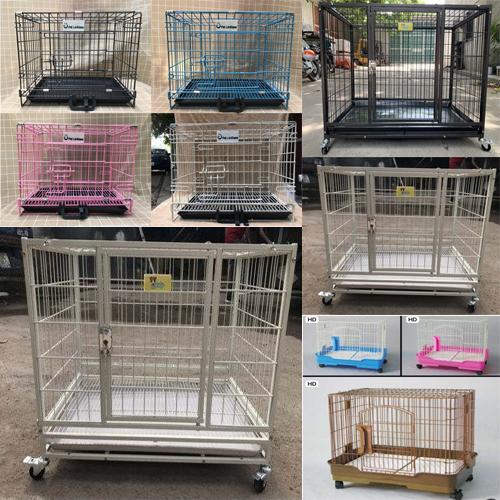 Các mẫu lồng và chuồng dành cho chó Poodle, đa dạng kích thước và chất liệu.