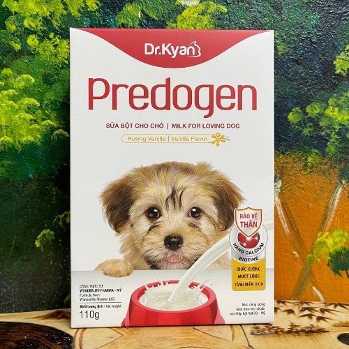 Sữa Predogen Dr.Kyan cho chó Poodle con, hỗ trợ phát triển xương và hệ tiêu hóa.
