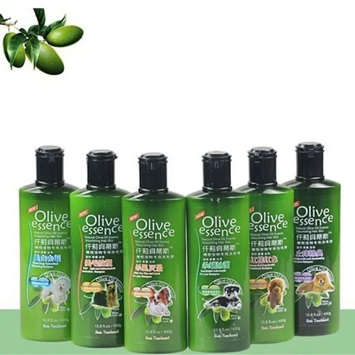Các chai sữa tắm Olive Essence cho mèo chiết xuất từ dầu olive tự nhiên