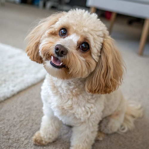 Chó Shih Tzu lai lông xoăn ngắn, mặt tròn dễ thương, thân thiện và dễ chăm sóc
