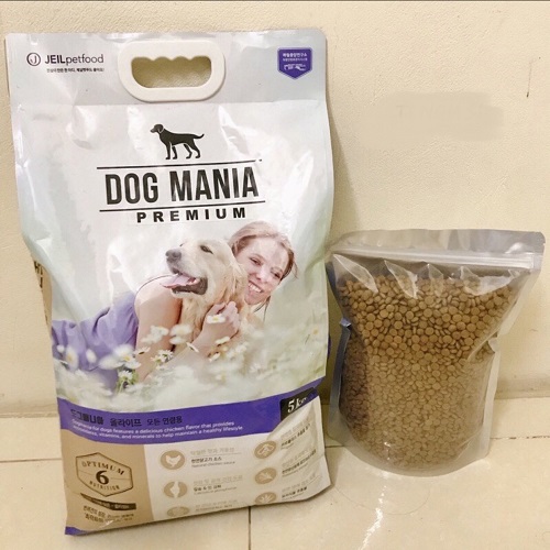 Thức ăn hạt Dog Mania Premium dinh dưỡng cao cấp dành cho chó Poodle.