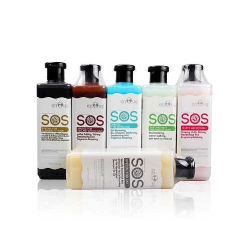 Bộ sữa tắm SOS dành cho chó Poodle với nhiều loại khác nhau.