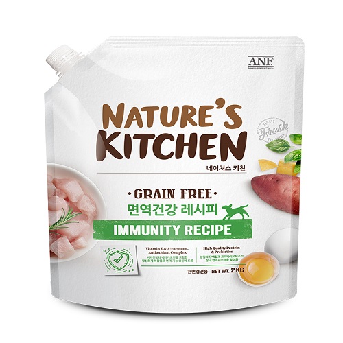 Thức ăn hạt ANF Nature's Kitchen hỗ trợ tăng cường miễn dịch cho chó.